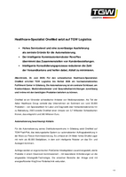 TGW Presseinformation OneMed