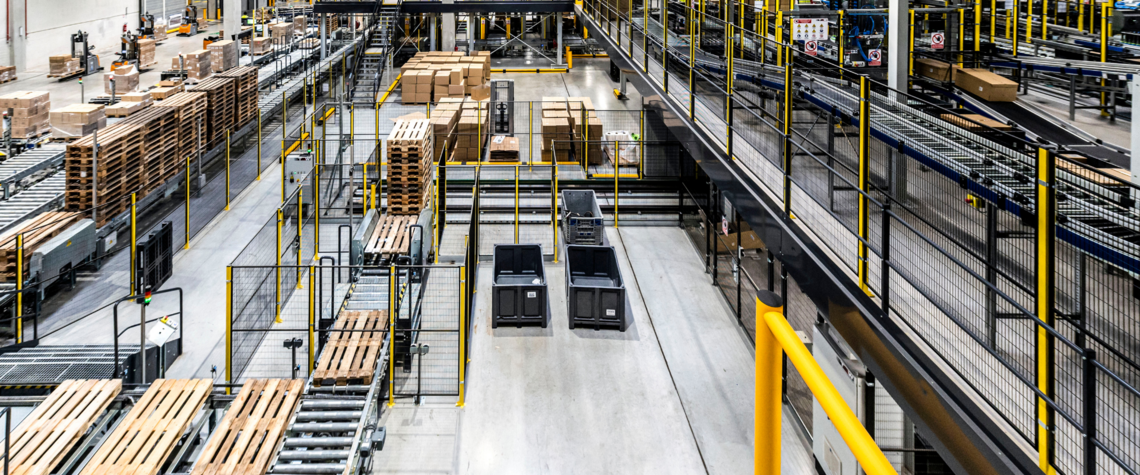 [Translate to North America:] consumer goods logistics automation strategy