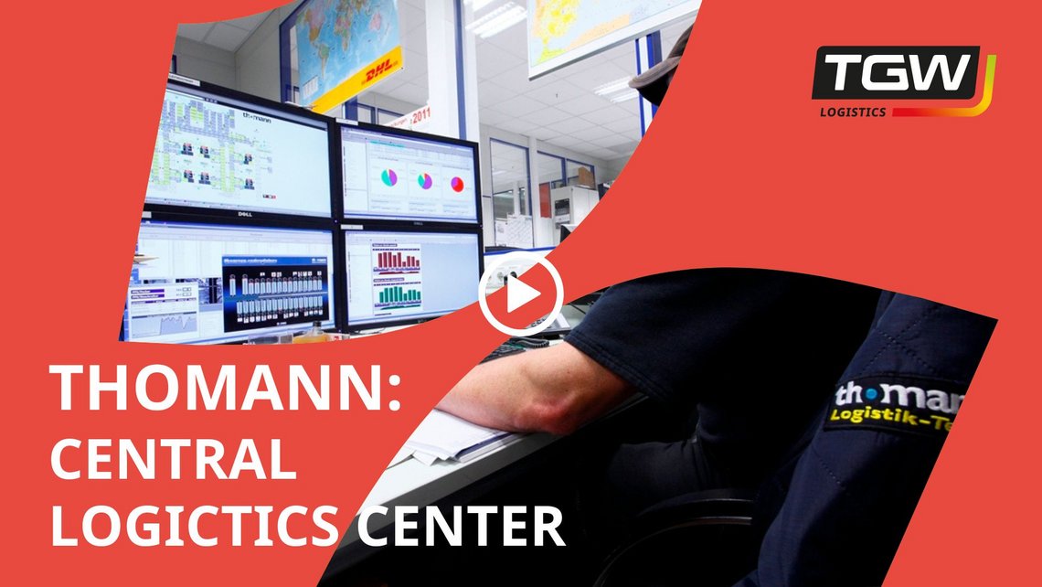 Video teaser for the Thomann case study about central automated logistics center