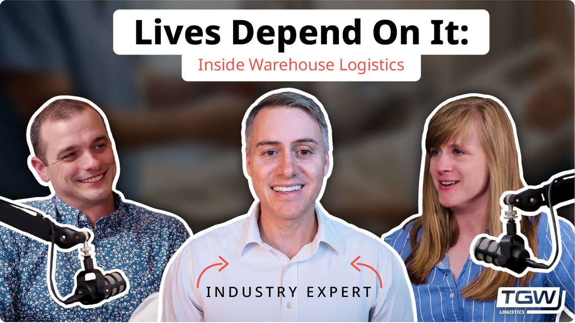 Thumbnail for the podcast episode of The Automation Journey with Cardinal Health talking about what's shifting in healthcare logistics and warehouse automation adoption