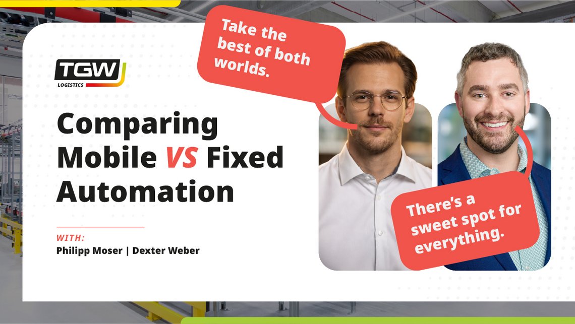Video thumbnail image for the "Comparing mobile vs fixed automation" podcast episode