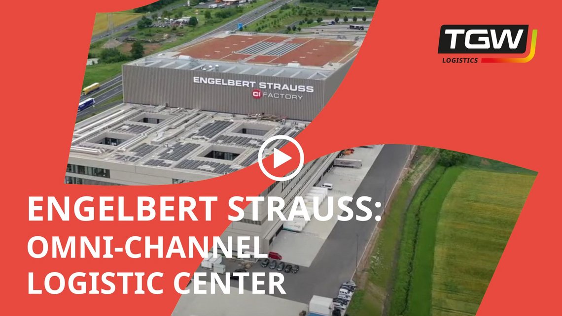 Video teaser for the Engelbert Strauss case study about the omni-channel logistics distribution center