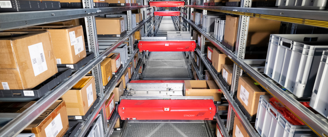[Translate to North America:] consumer goods logistics automation strategy