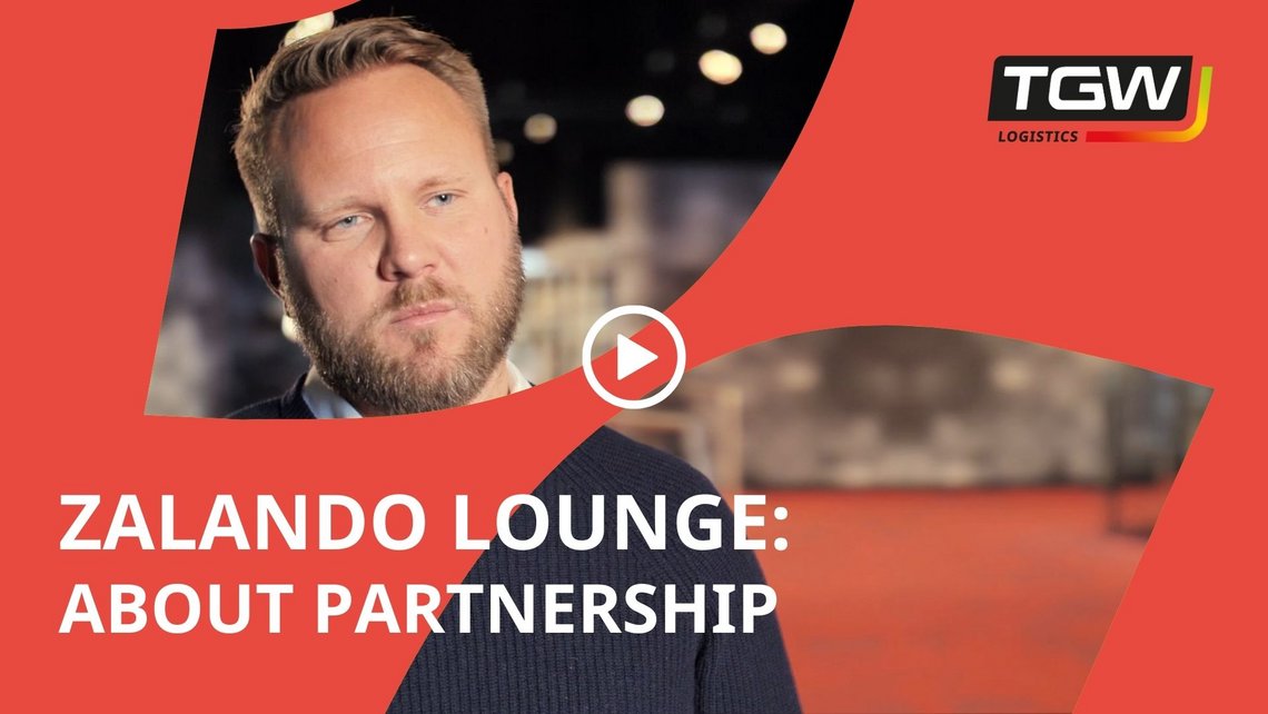 Video teaser for the statement about partnership made by Zalando Lounge