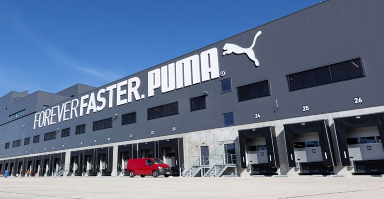 For Puma FOREVER FASTER new logistics hub.
